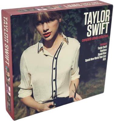Mar 19, 2023 · Music Reviews: Complete Album Collection by Taylor Swift released in 2013. ... Complete Album Collection. Critic Score. NR. User Score. 100. Based on 2 ratings. Details. 